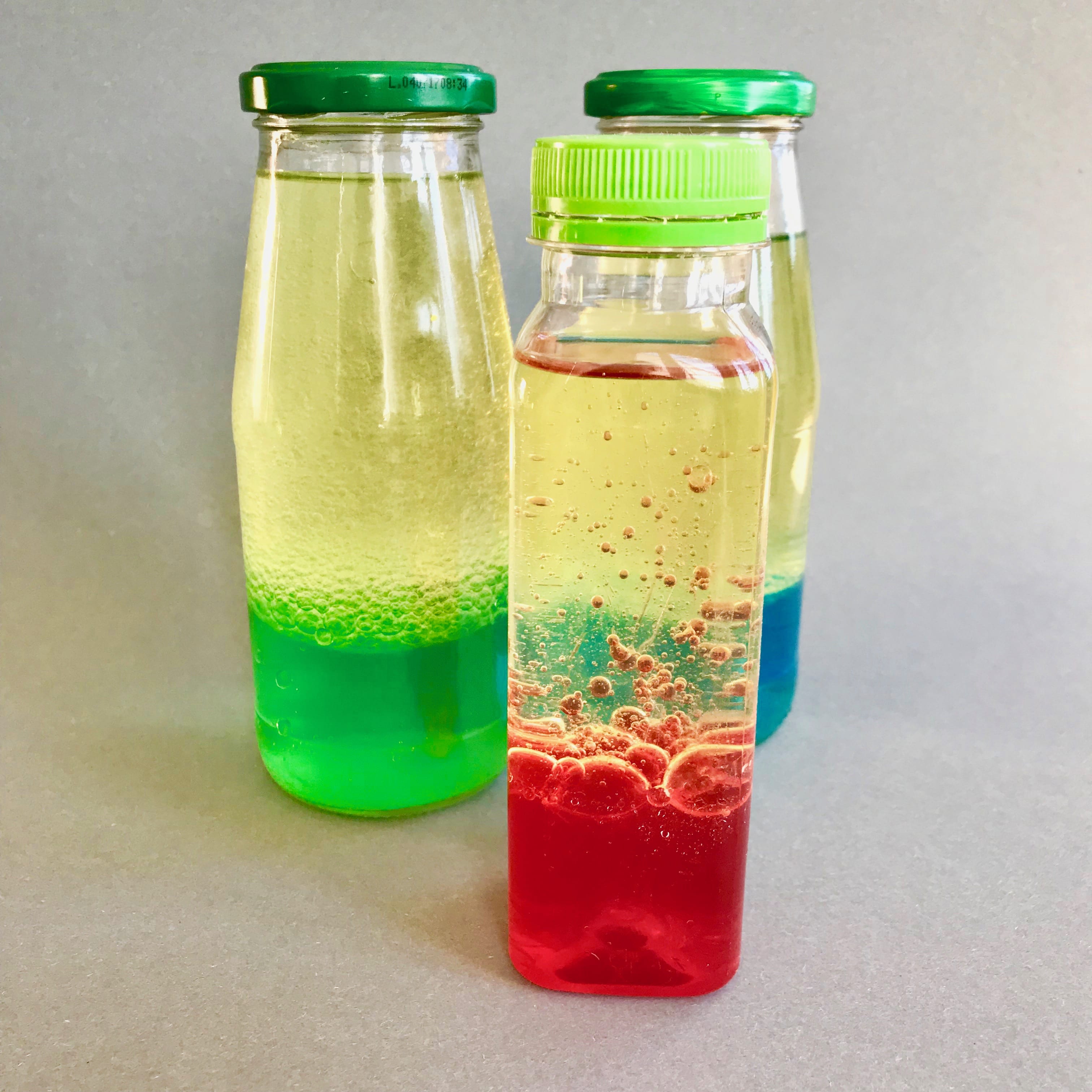 DIY Forscherparty, Lavalampe selber machen