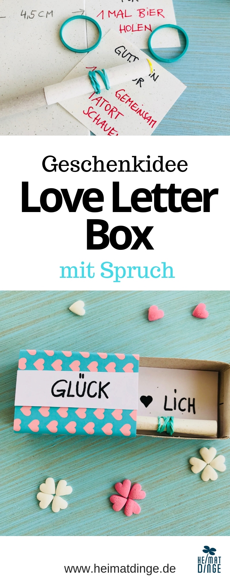 Geschenk zum Valentinstag, selber machen, Upcycling, se