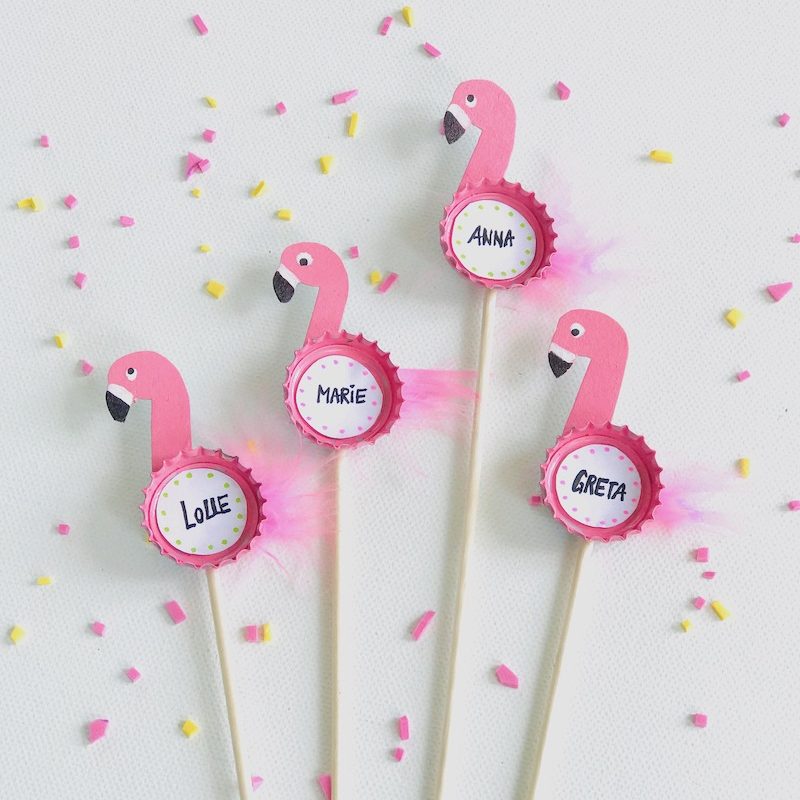 Coole Flamingo Party Deko selber machen
