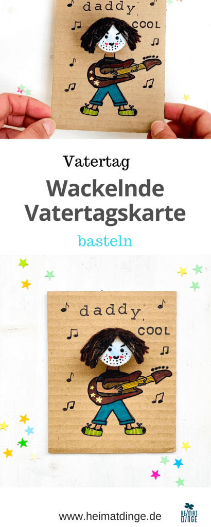 vatertagskarte mit kindern basteln grafik